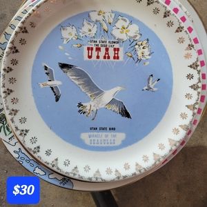 Vintage plates
